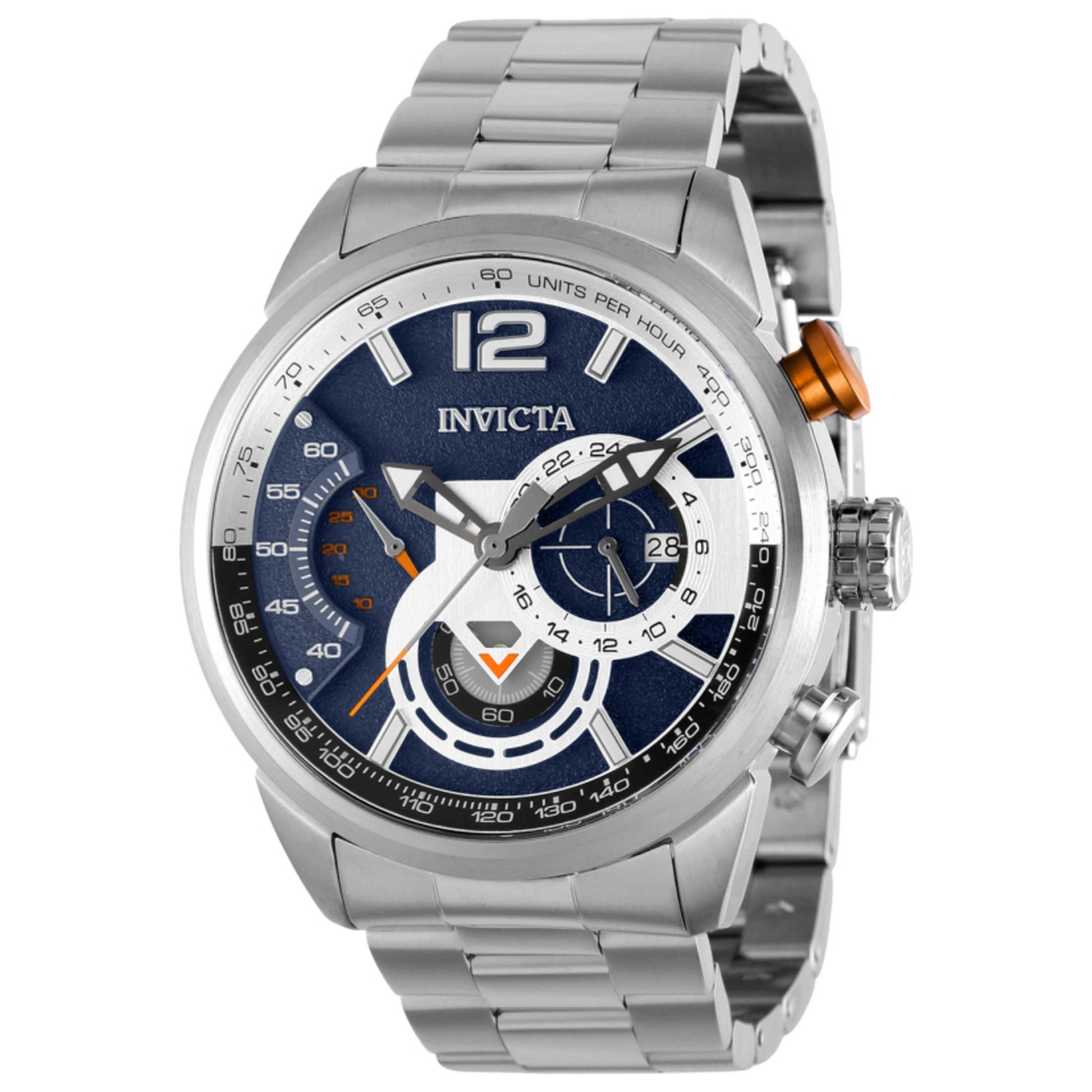 Front view of Invicta Aviator Men's Quartz Watch 39660