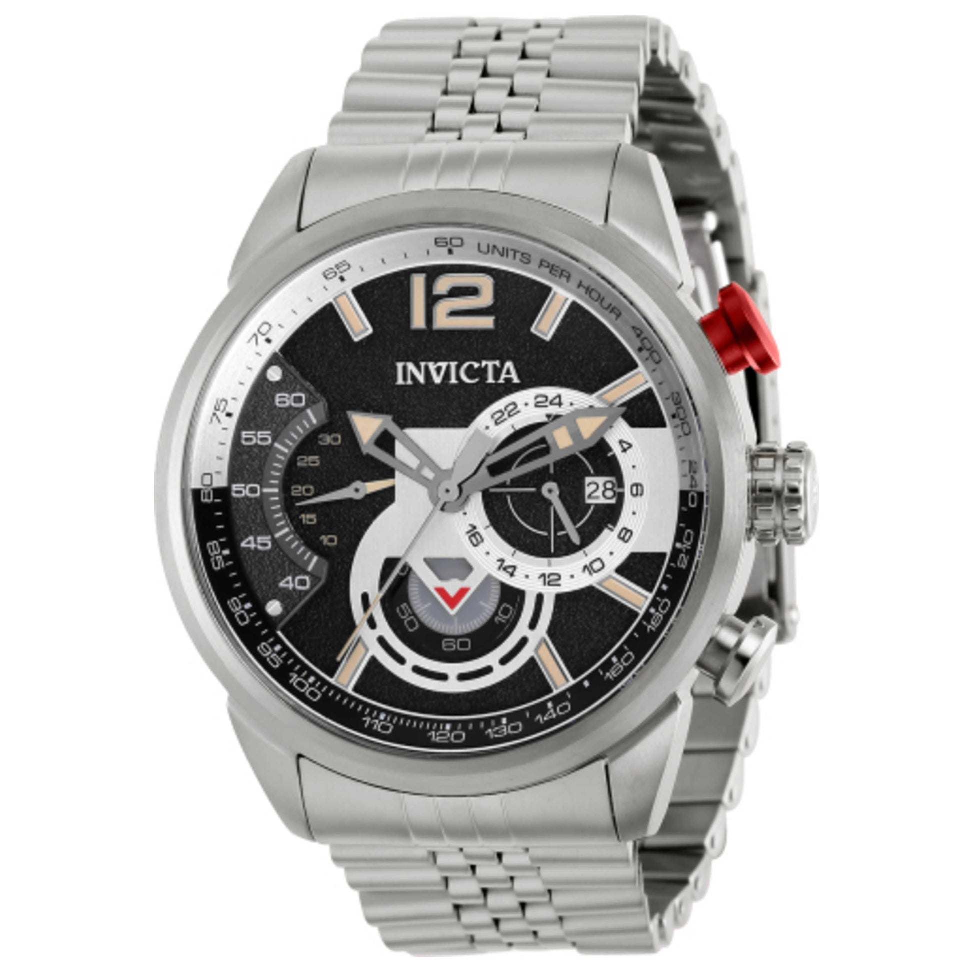 Front view of Invicta Aviator Men's Quartz Watch 39663