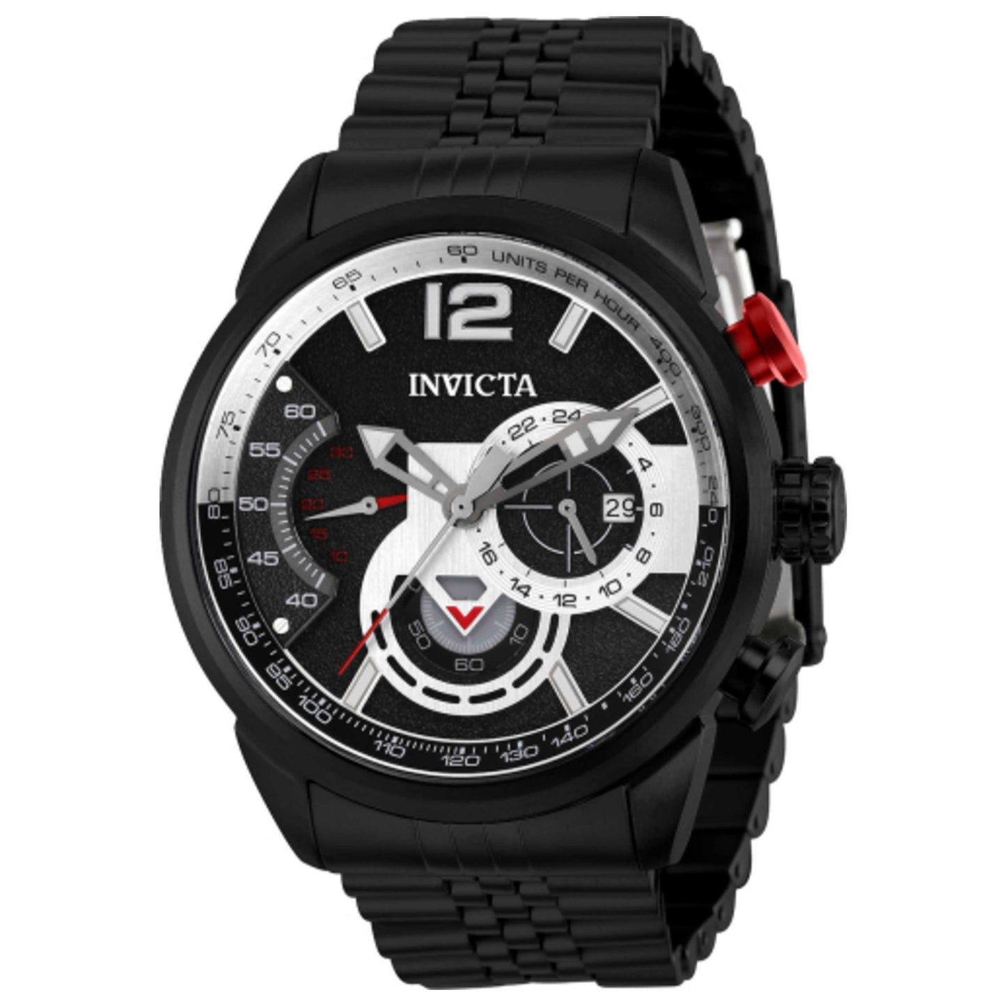 Front view of Invicta Aviator Men's Quartz Watch 39667