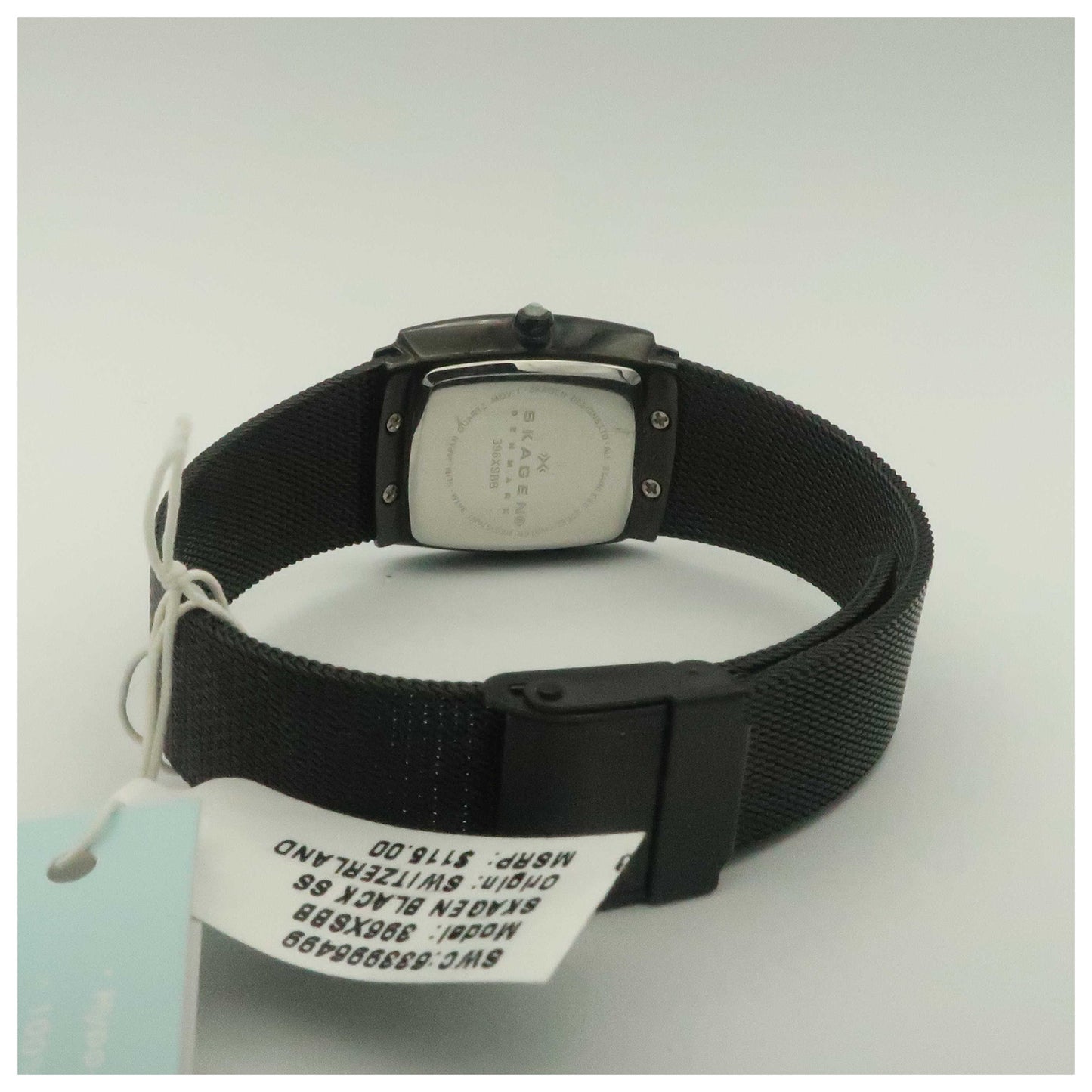 Skagen Mesh Women's Quartz Watch 396XSBB-PO2 - Image #2