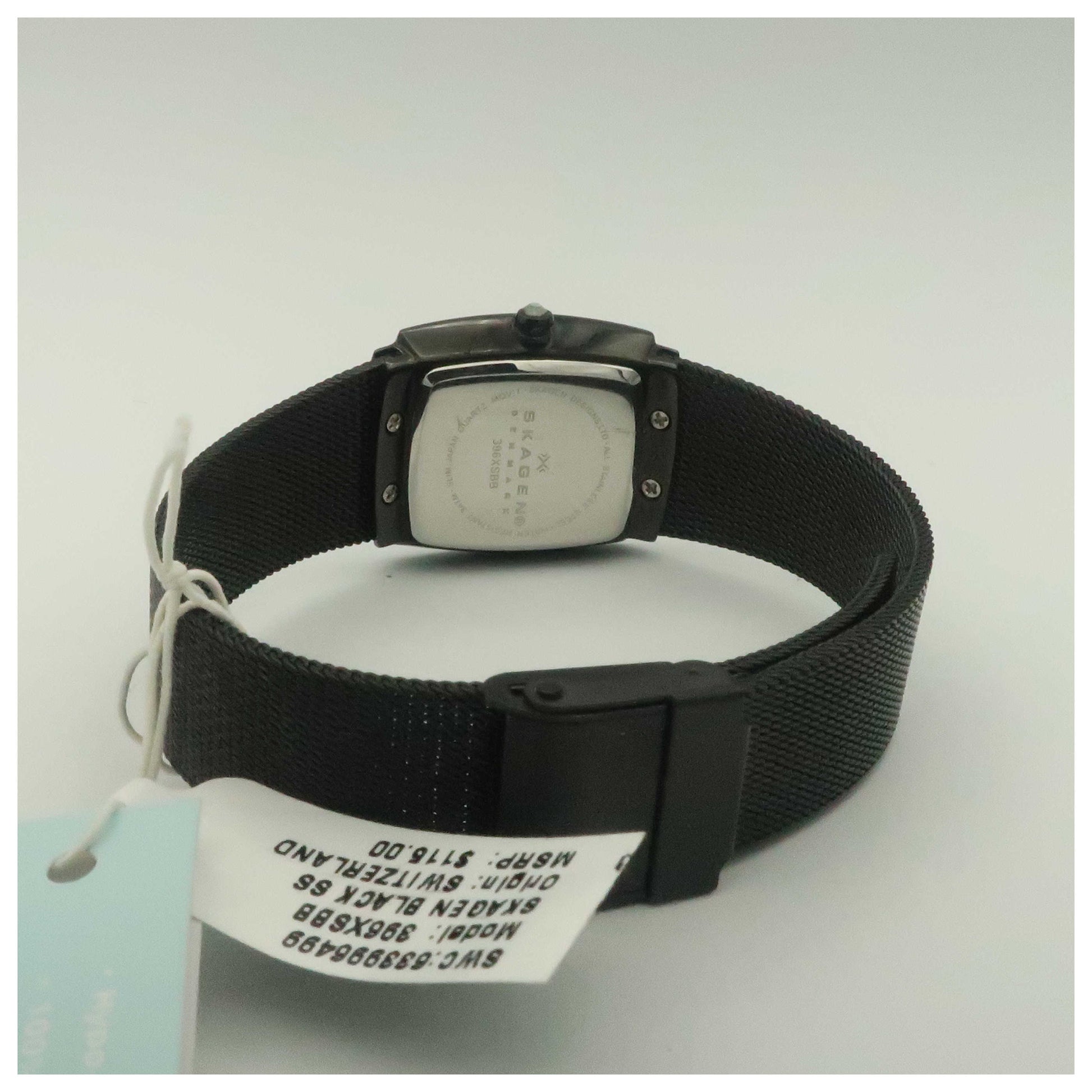 Skagen Mesh Women's Quartz Watch 396XSBB-PO2 - Image #2