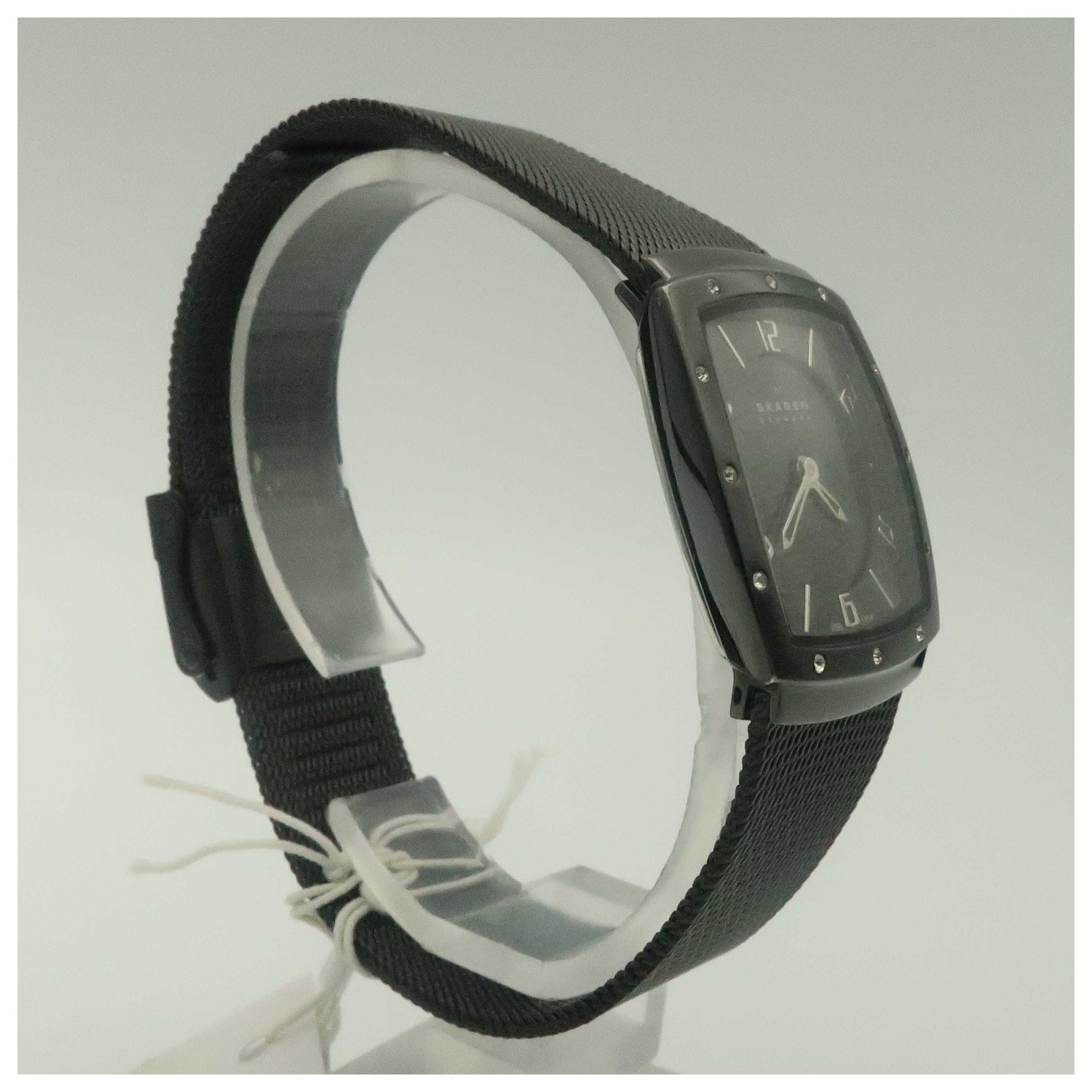 Skagen Mesh Women's Quartz Watch 396XSBB-PO2 - Image #3