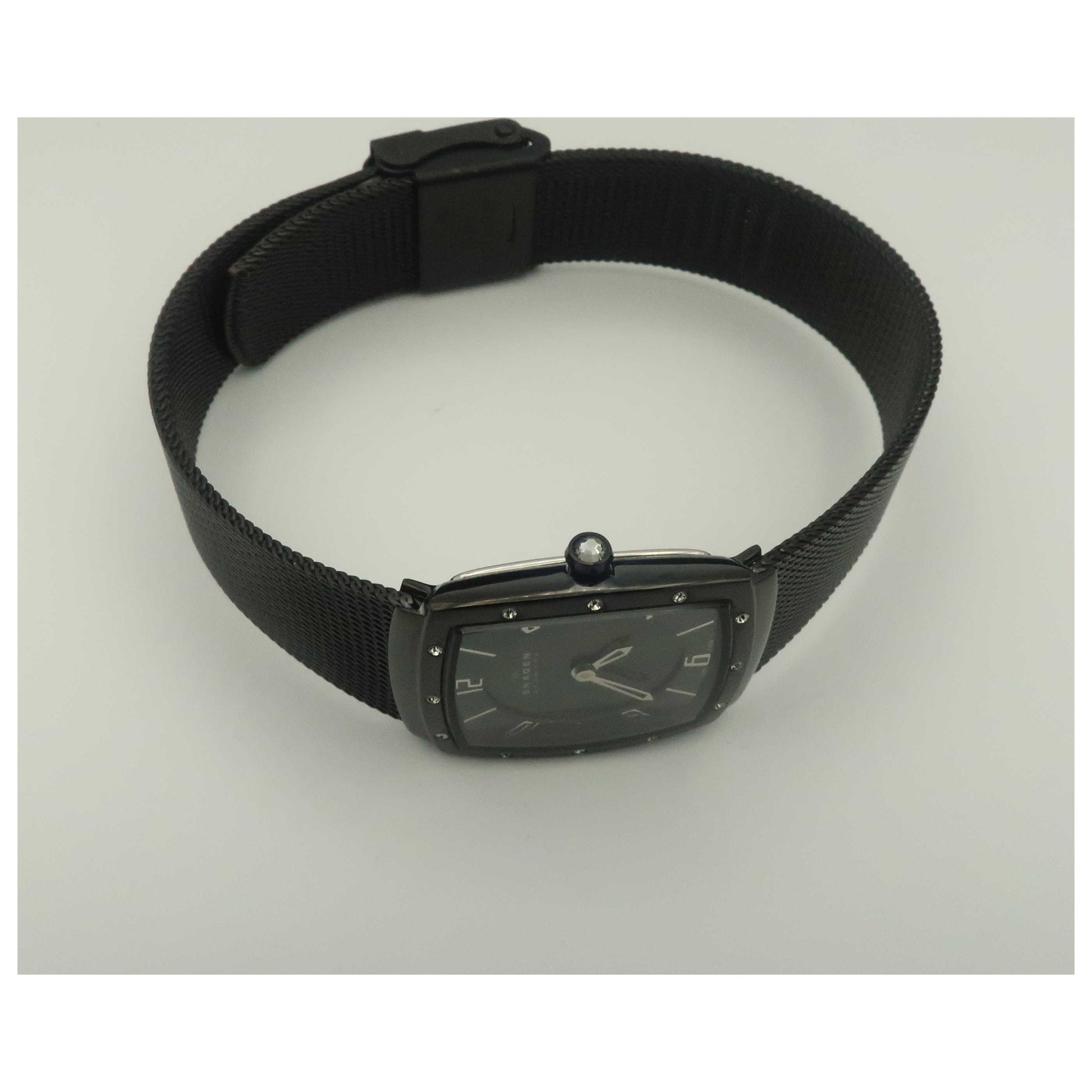 Skagen Mesh Women's Quartz Watch 396XSBB-PO - Image #8