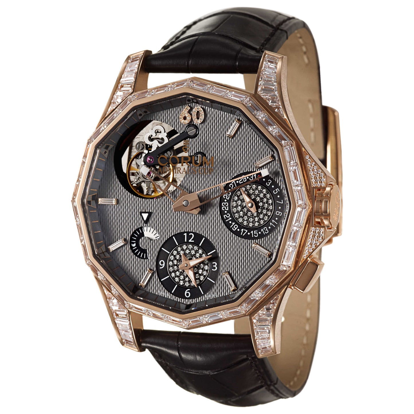 Front view of Corum Admiral's Cup Men's Automatic Watch 397-589-85-0001-AK13