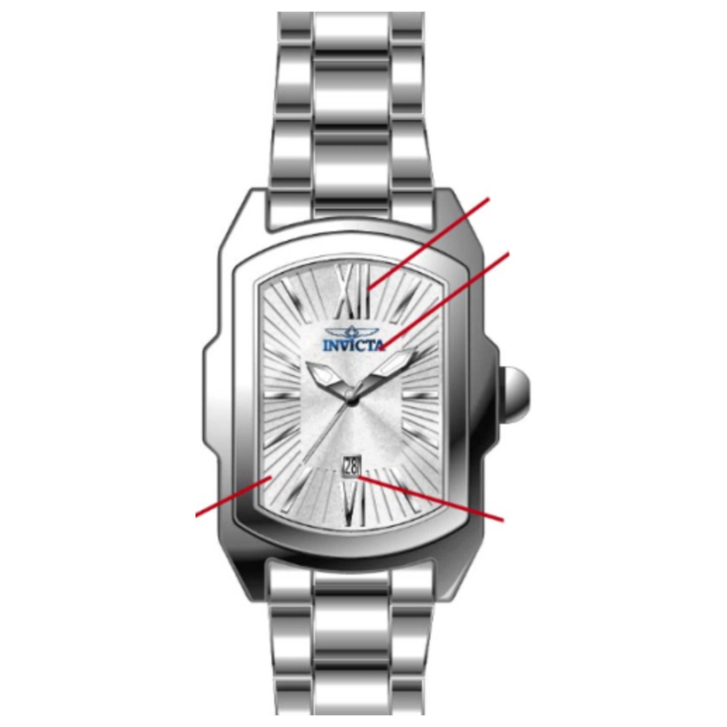 Front view of Invicta Lupah Women's Quartz Watch 39787