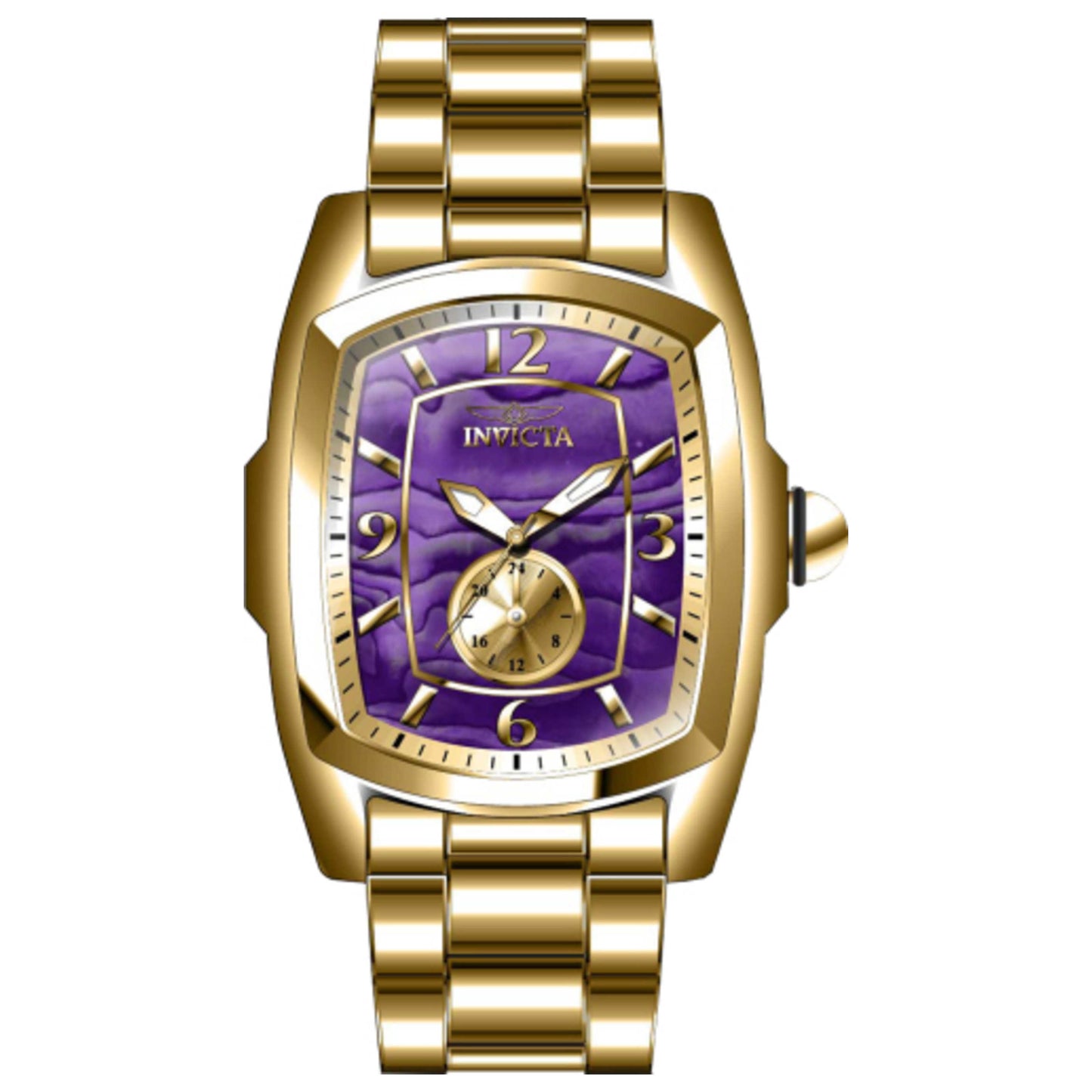 Front view of Invicta Lupah Men's Quartz Watch 39822