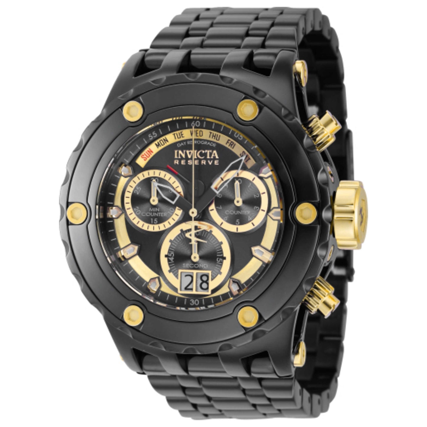 Front view of Invicta Reserve Men's Quartz Watch 39848