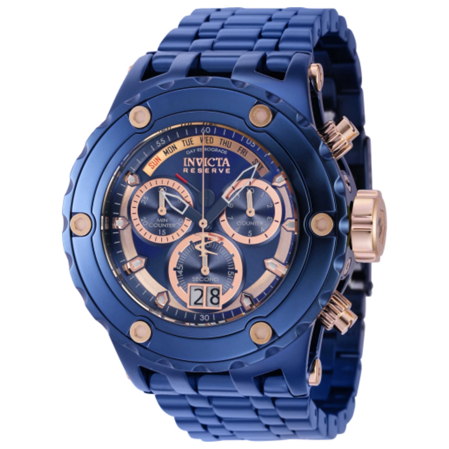 Front view of Invicta Reserve Men's Quartz Watch 39849