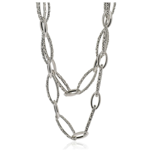 Front view of Charles Krypell Elegant Women's Necklace 4-6821-S36