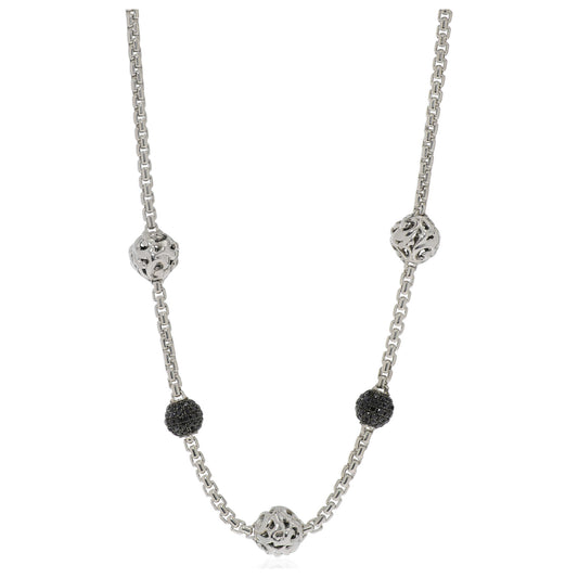 Front view of Charles Krypell Elegant Women's Necklace 4-6873-SBS
