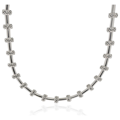 Front view of Charles Krypell Elegant Women's Necklace 4-6962-S