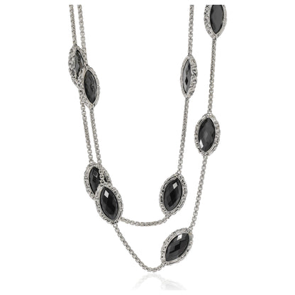 Front view of Charles Krypell Elegant Women's Necklace 4-6989-HEM36