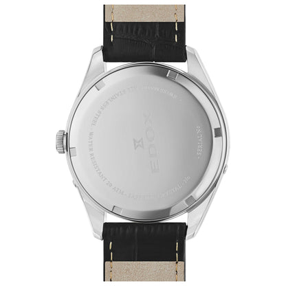 Edox Les Vauberts Men's Swiss Quartz (Battery-Powered) Watch 40008-3-ARN - Image #2