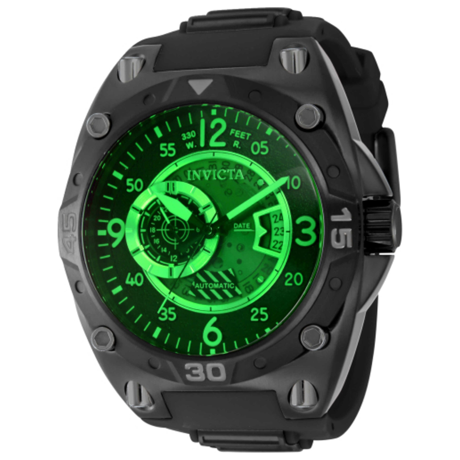 Front view of Invicta Aviator Men's Automatic Watch 40285
