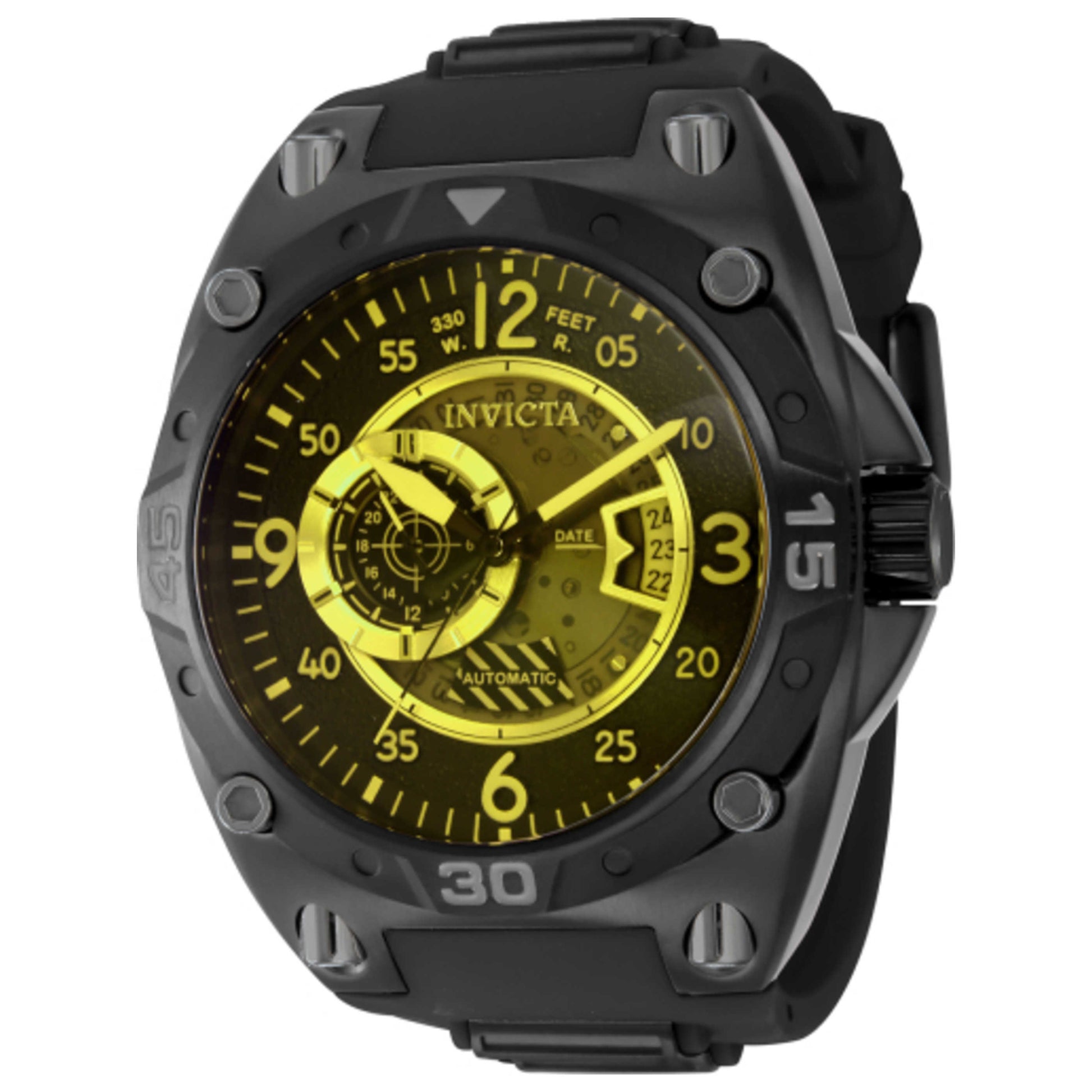 Front view of Invicta Aviator Men's Automatic Watch 40288