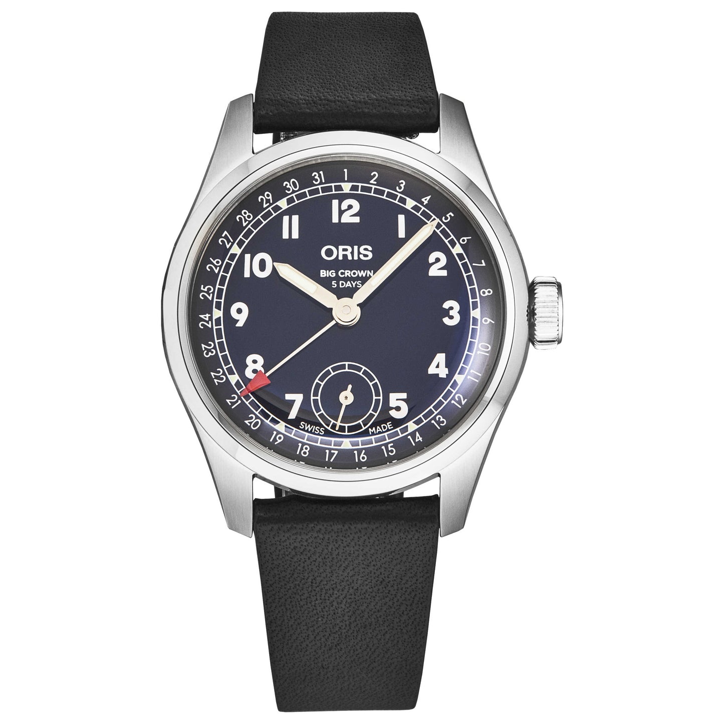 Front view of Oris Big Crown Men's Automatic Watch 40377764065LS