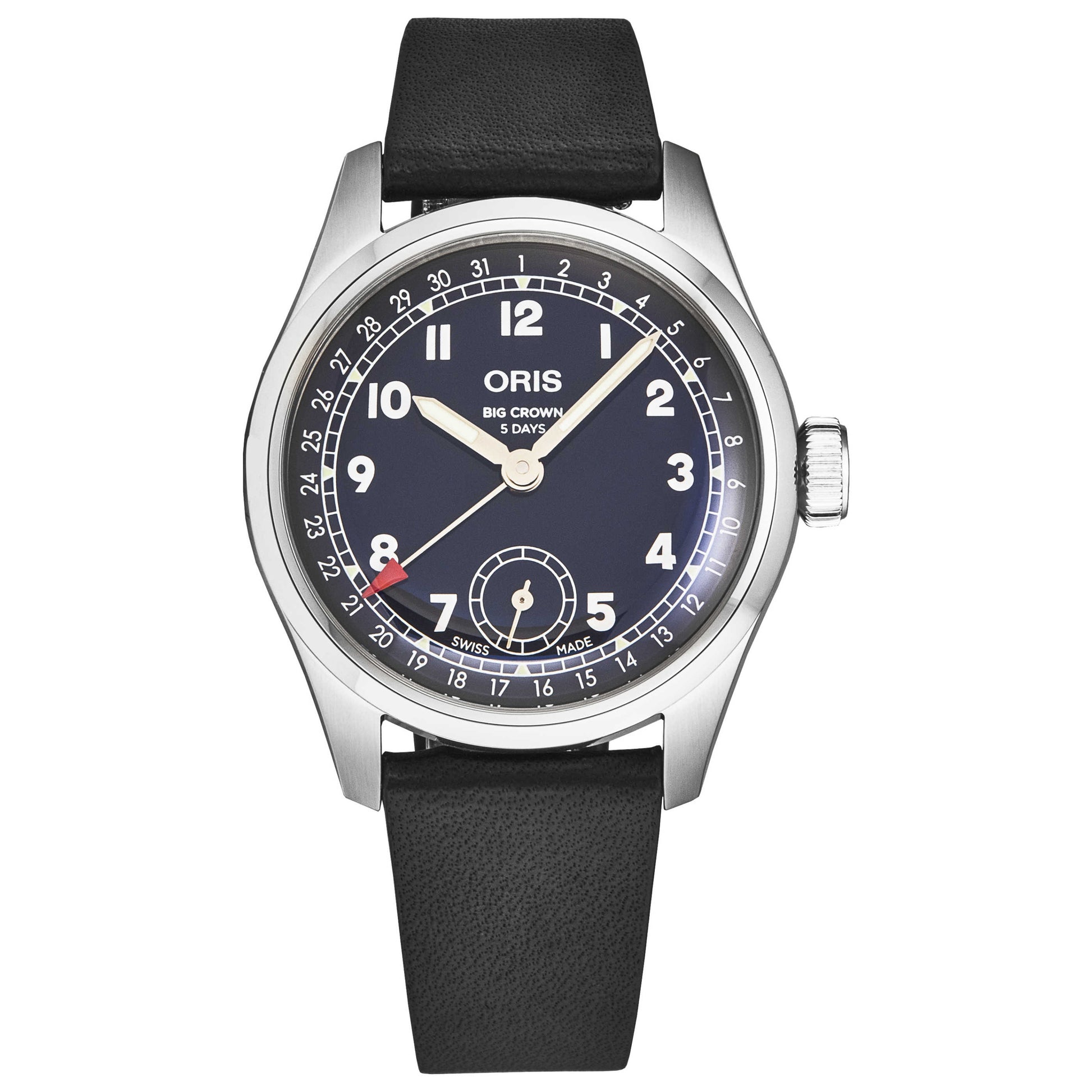 Front view of Oris Big Crown Men's Automatic Watch 40377764065LS