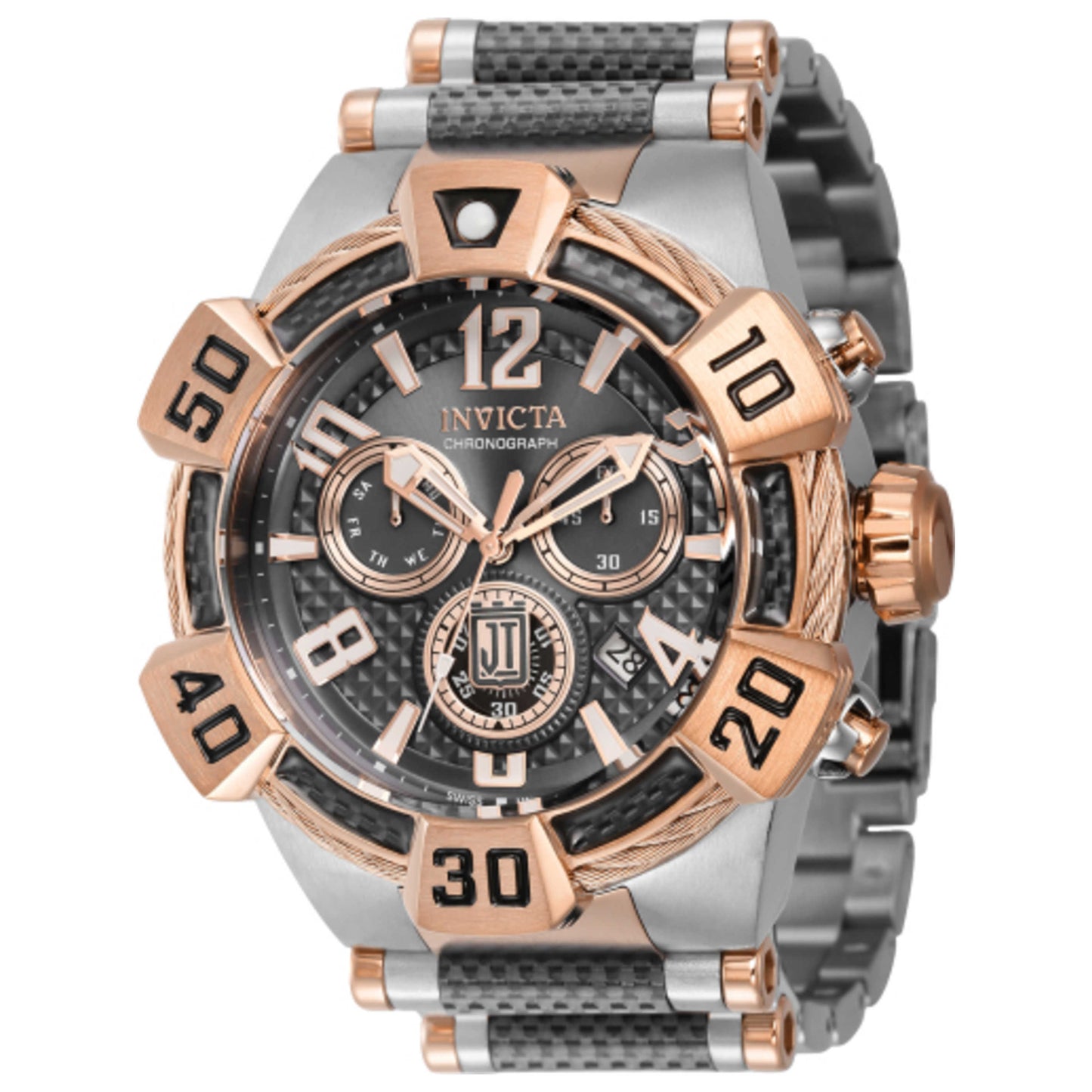 Front view of Invicta Jason Taylor Men's Quartz Watch 40426