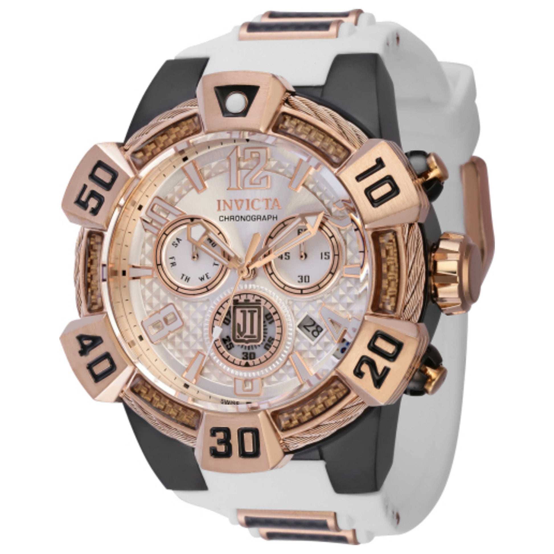Front view of Invicta Jason Taylor Men's Quartz Watch 40445