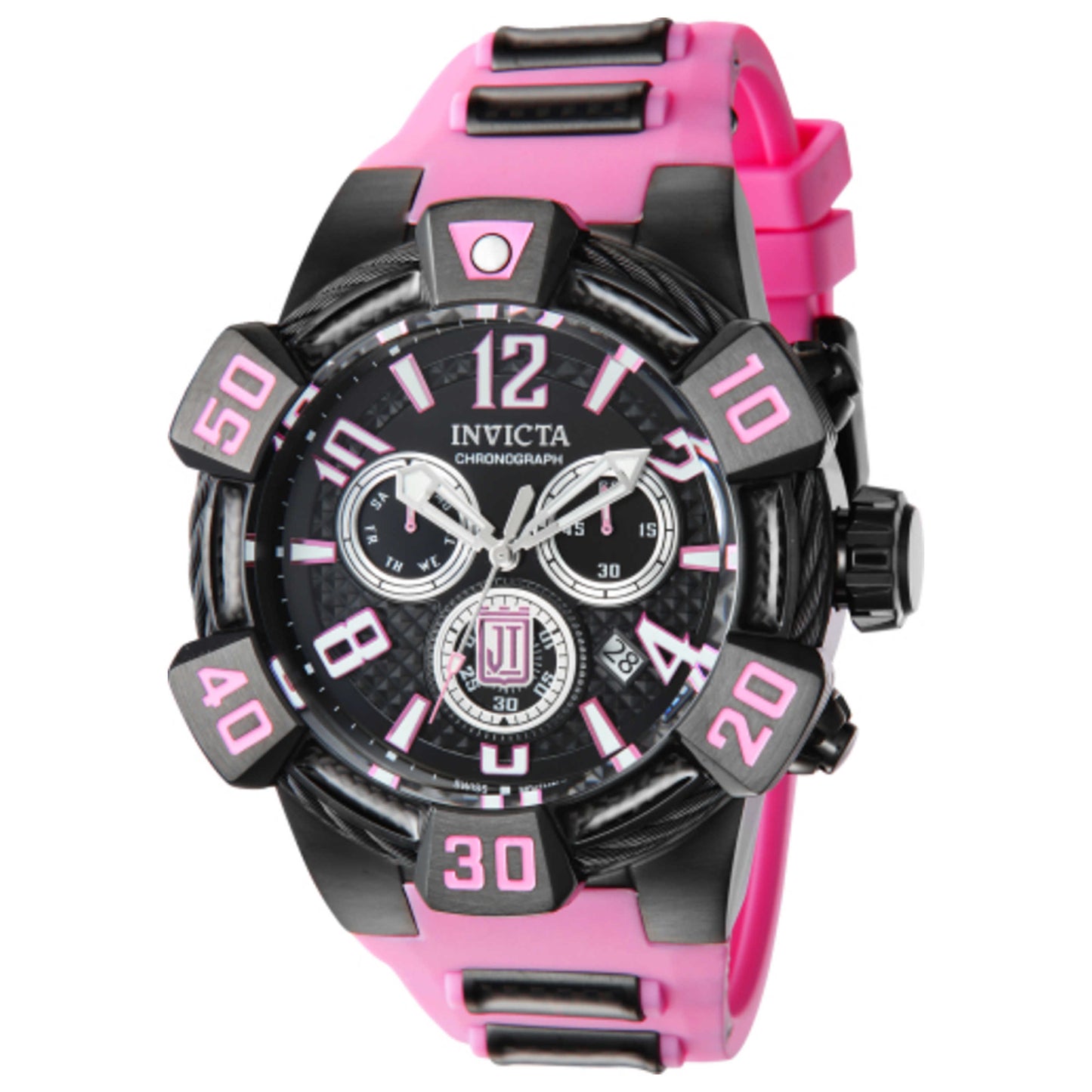 Front view of Invicta Jason Taylor Men's Quartz Watch 40449