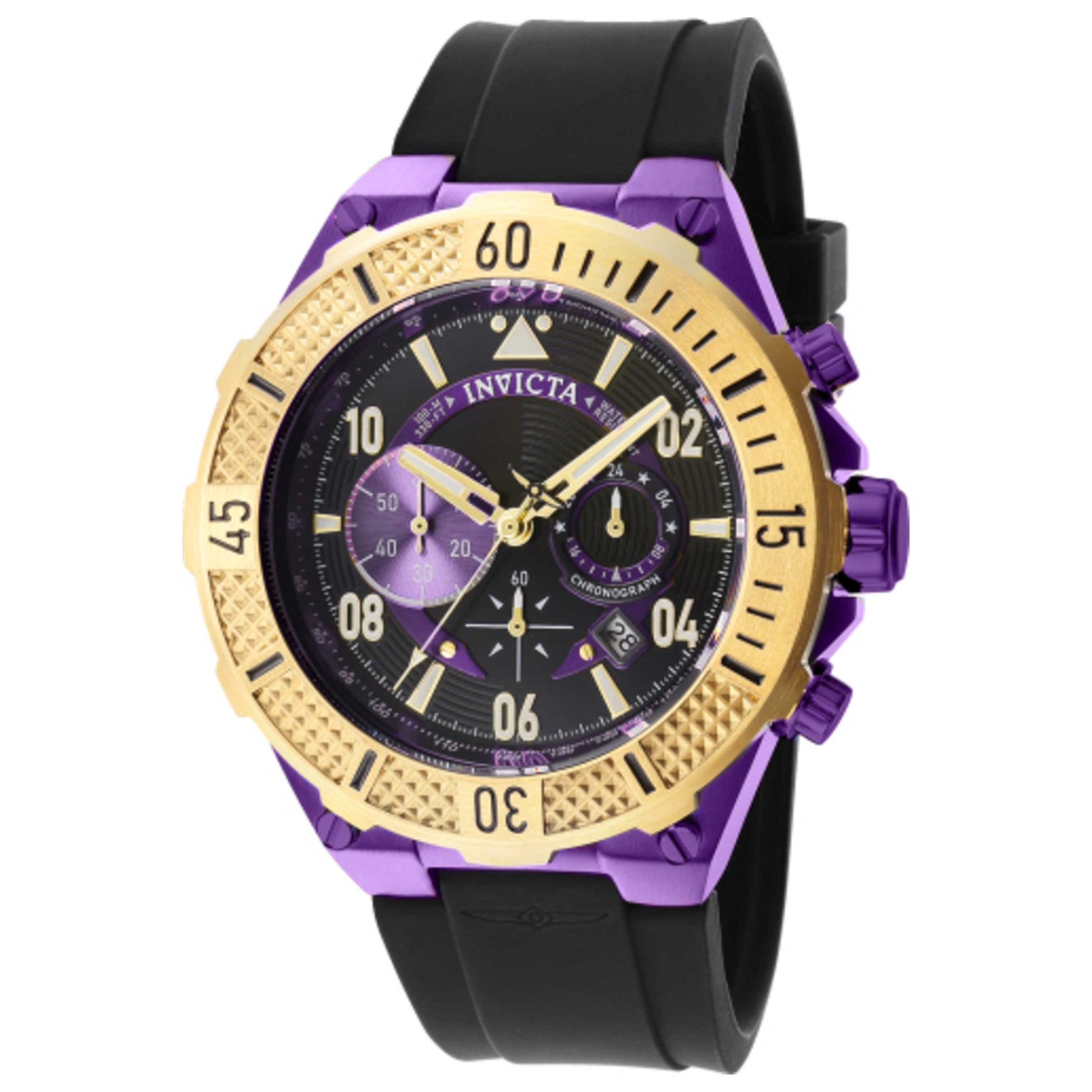 Front view of Invicta Aviator Men's Quartz Watch 40506