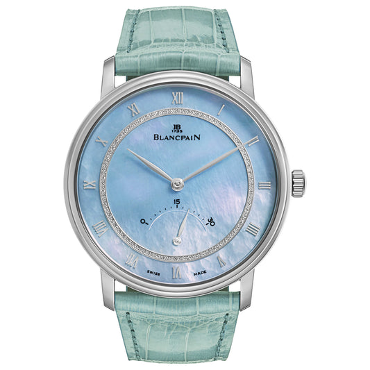 Front view of Blancpain Villeret Women's Automatic Watch 4063-1560-55