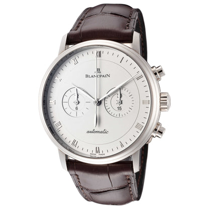 Front view of Blancpain Villeret Men's Automatic Watch 4082-1542-55B