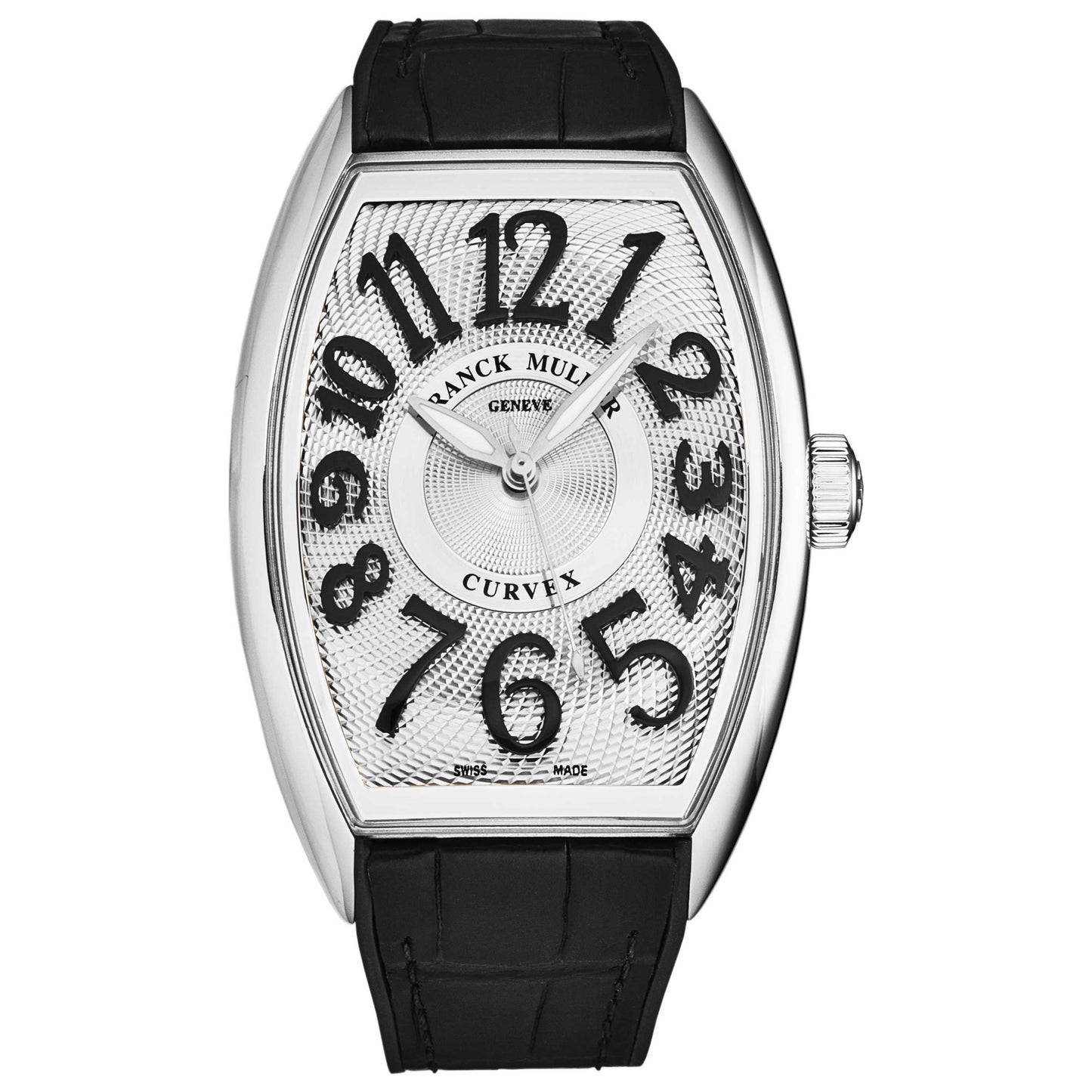 Front view of Franck Muller Curvex CX Men's Automatic Watch 40SCCXACACSIL