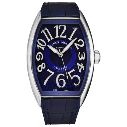Front view of Franck Muller Curvex CX Men's Automatic Watch 40SCCXACBUBLU