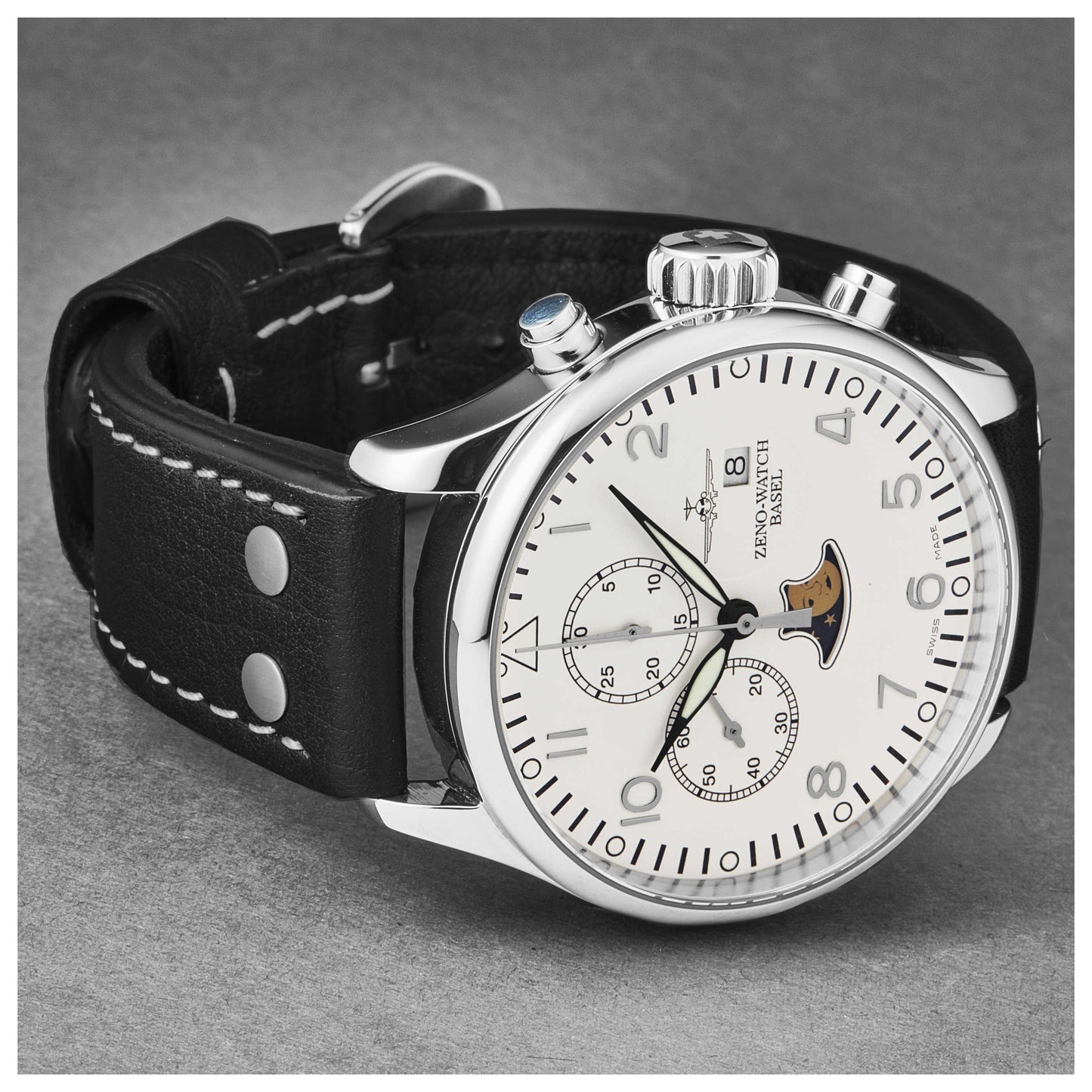 Zeno VintageLine Men's Manual-Wind Watch 4100-I2 - Image #5