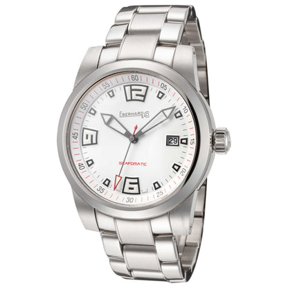 Front view of Eberhard & Co Scafomatic Men's Automatic Watch 41026-1-SS