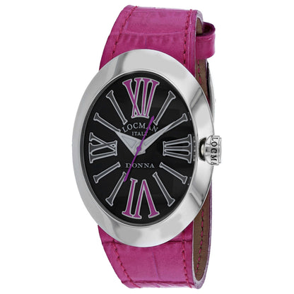 Front view of Locman Glamour Donna Women's Automatic Watch 410BKFX