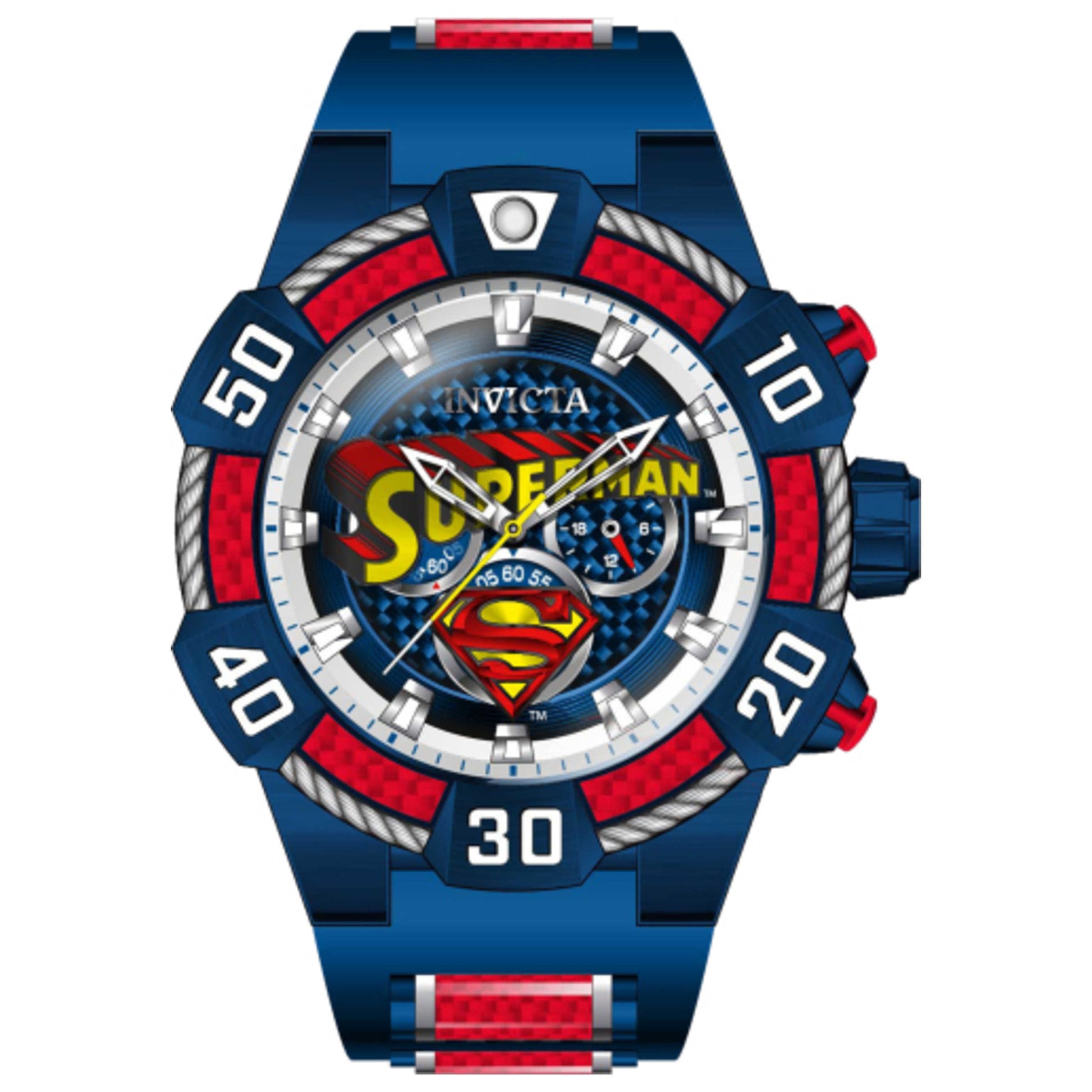 Front view of Invicta DC Comics Men's Quartz Watch 41139