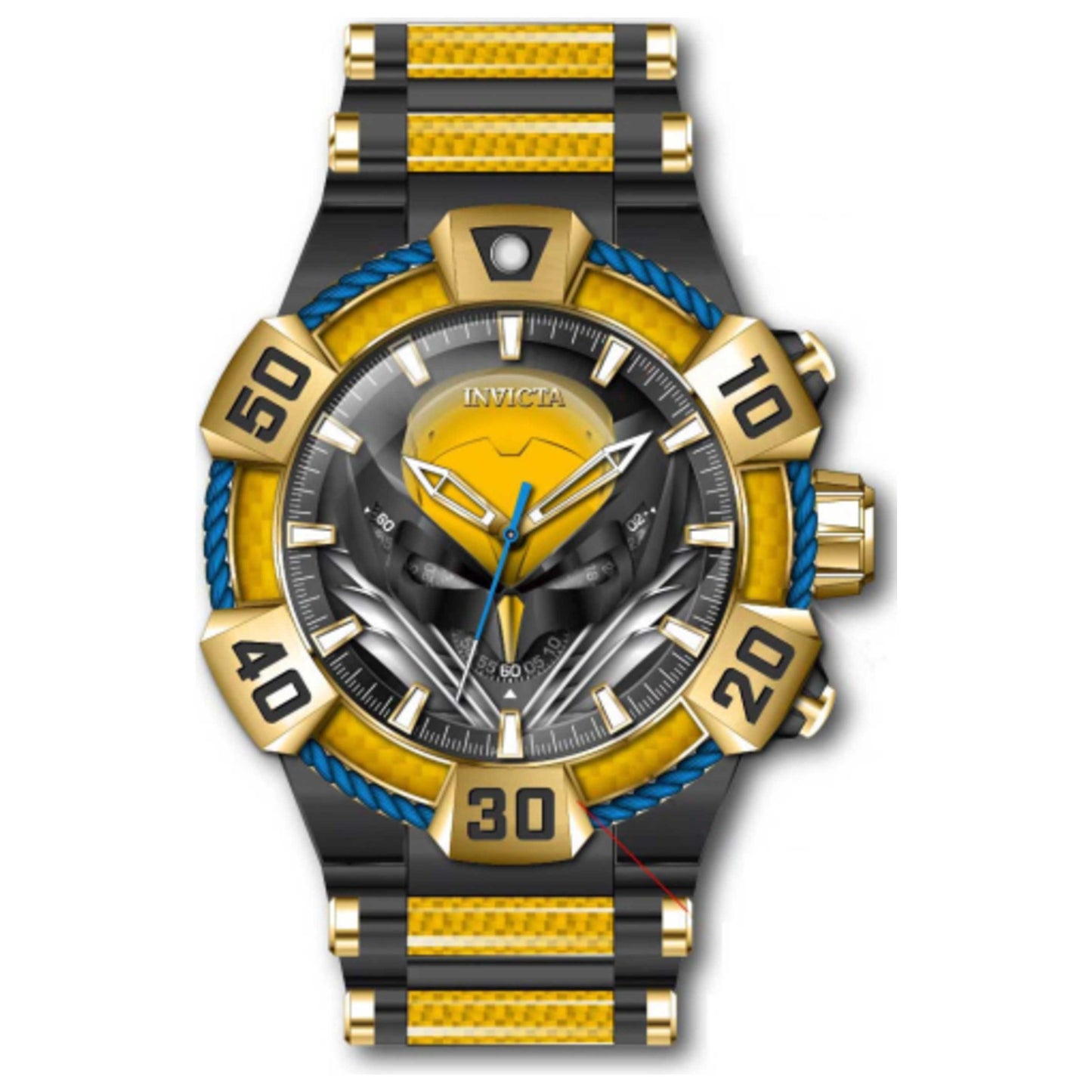 Front view of Invicta Marvel Men's Quartz Watch 41155