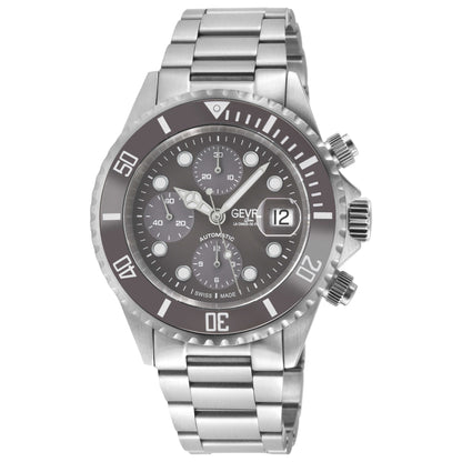 Front view of Gevril Wall Street Chrono Men's Automatic Watch 4154A