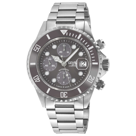 Front view of Gevril Wall Street Chrono Men's Automatic Watch 4154A