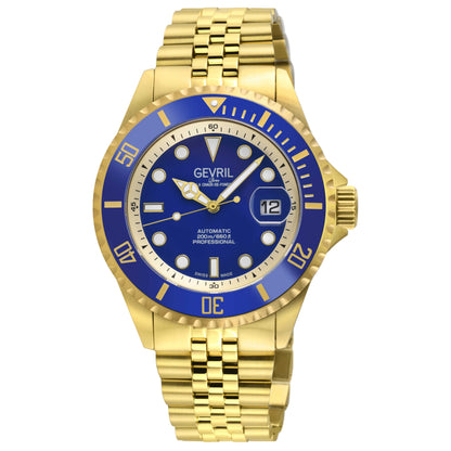 Front view of Gevril Wallstreet Men's Automatic Watch 41854B