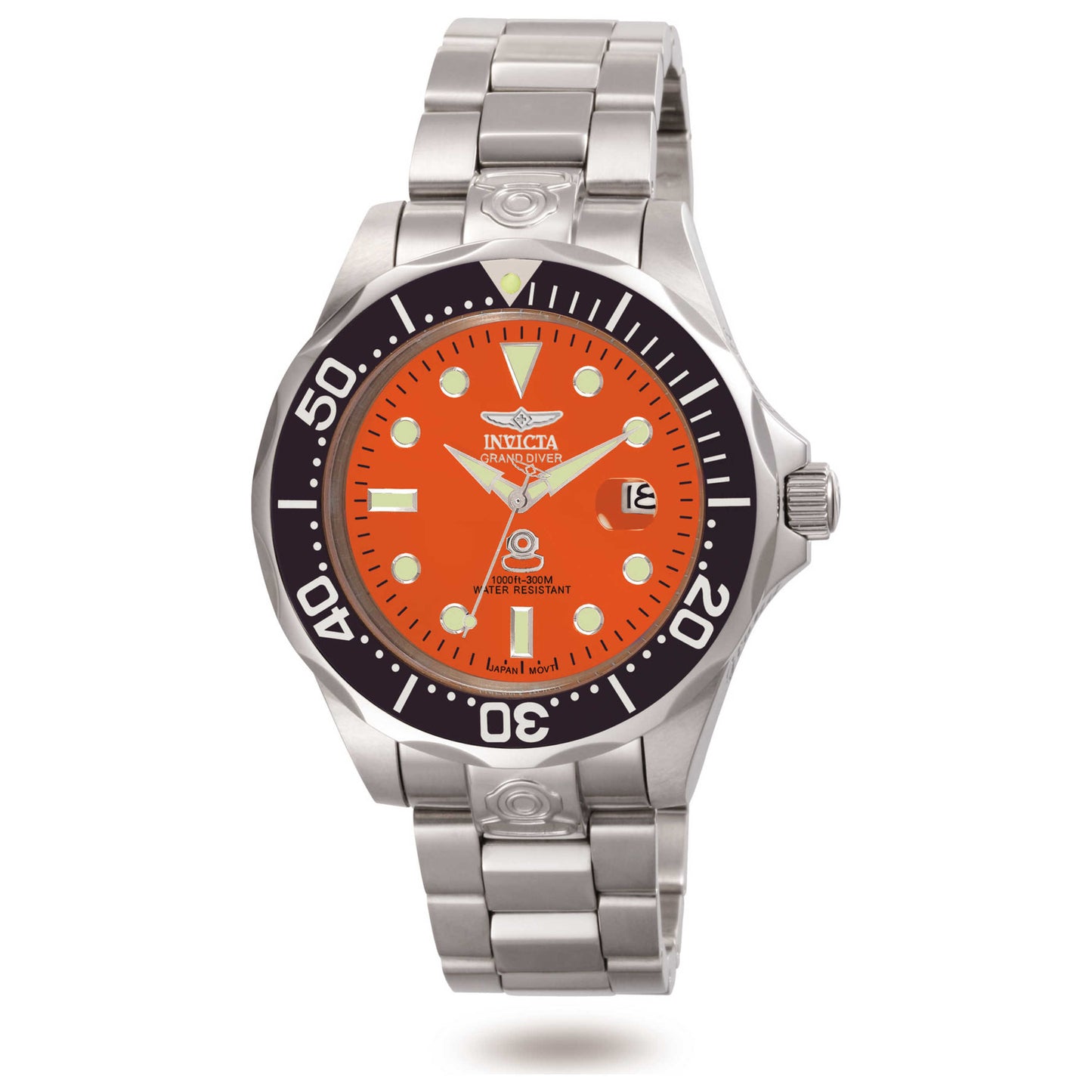 Front view of Invicta Pro Diver Men's Japanese Quartz (Battery-Powered) Watch 4186