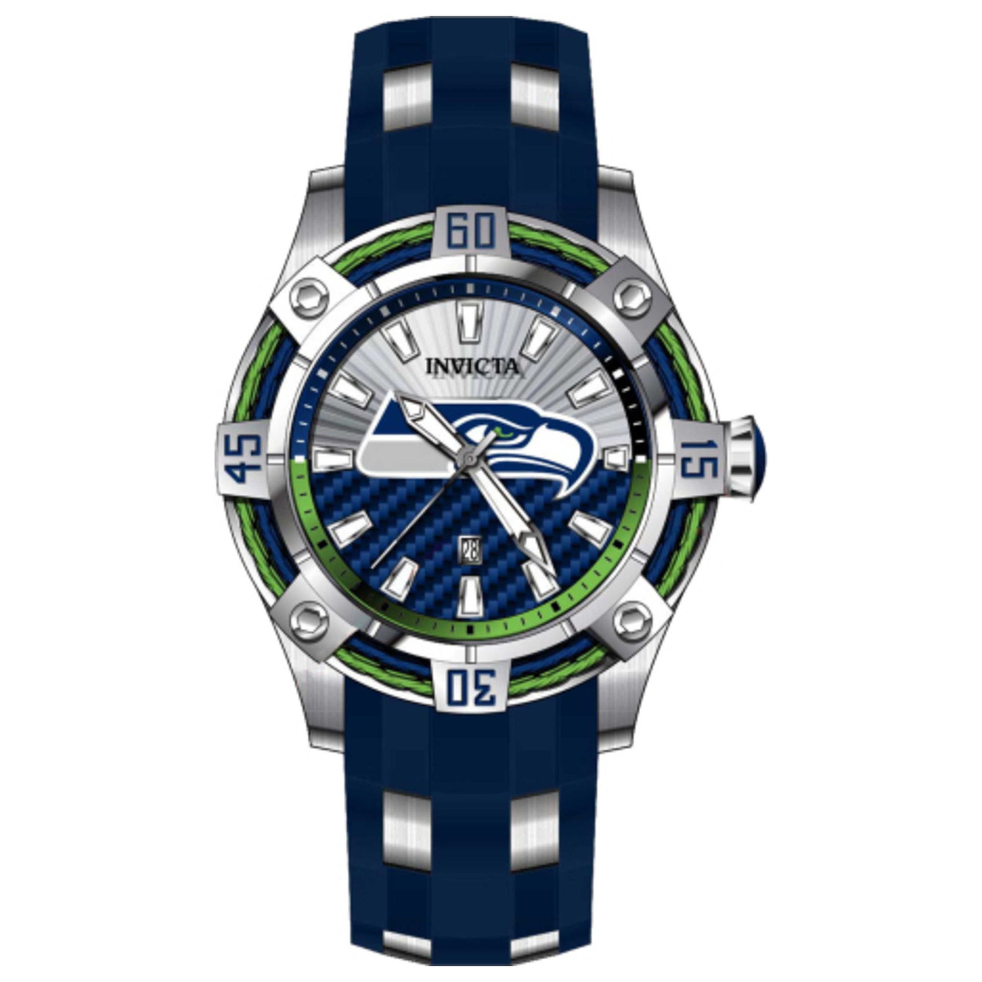 Front view of Invicta NFL Men's Quartz Watch 42061