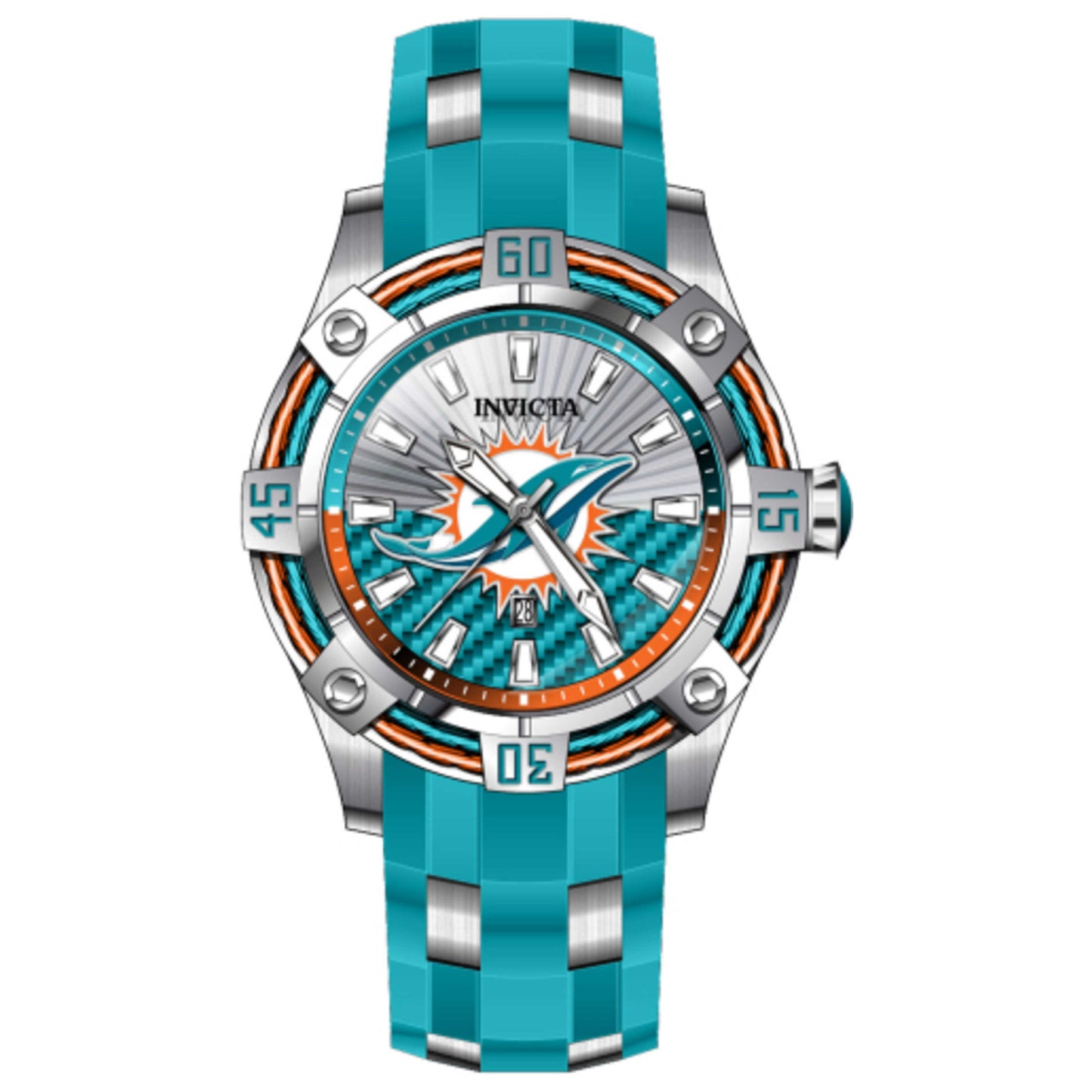 Front view of Invicta NFL Men's Quartz Watch 42071