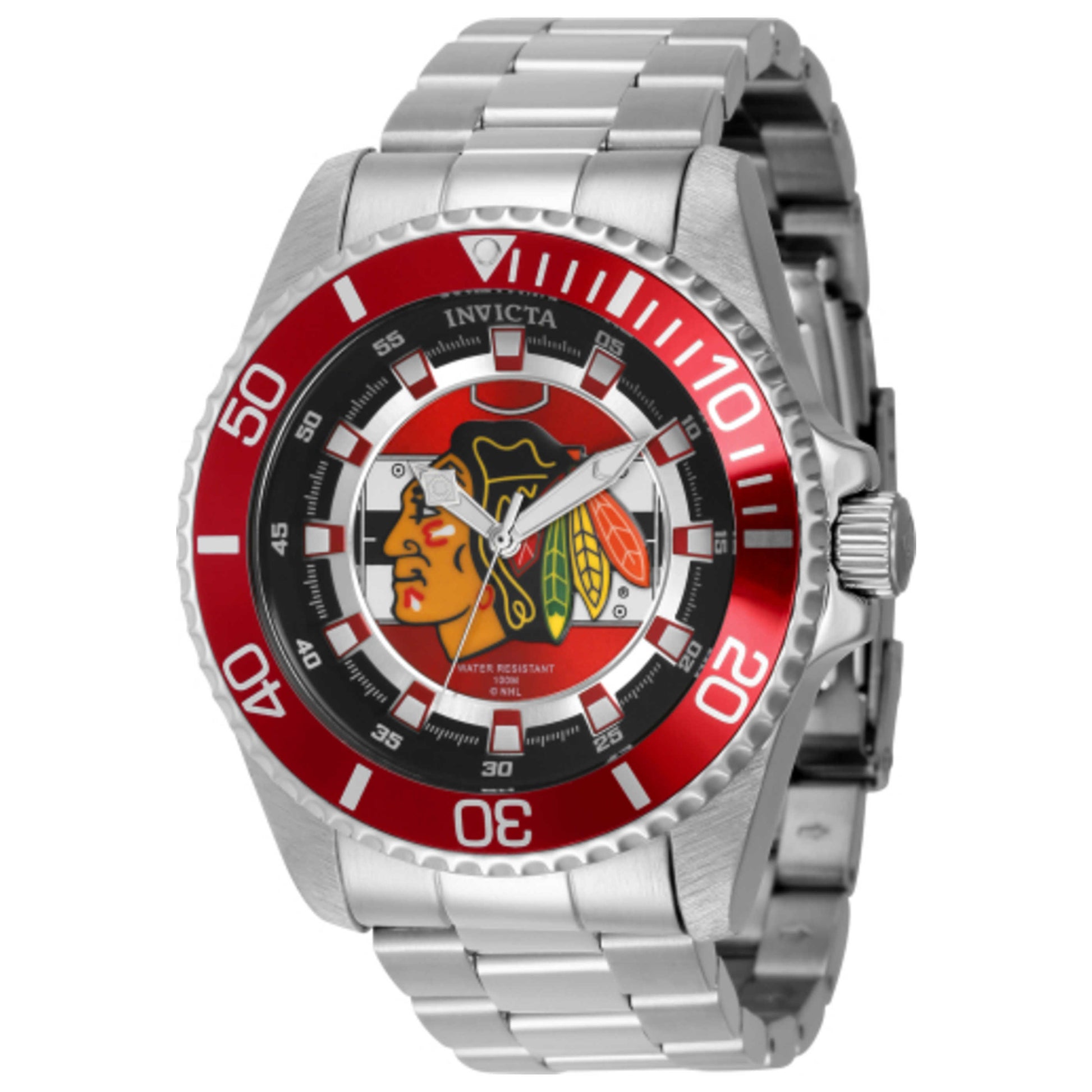 Front view of Invicta NHL Men's Quartz Watch 42234