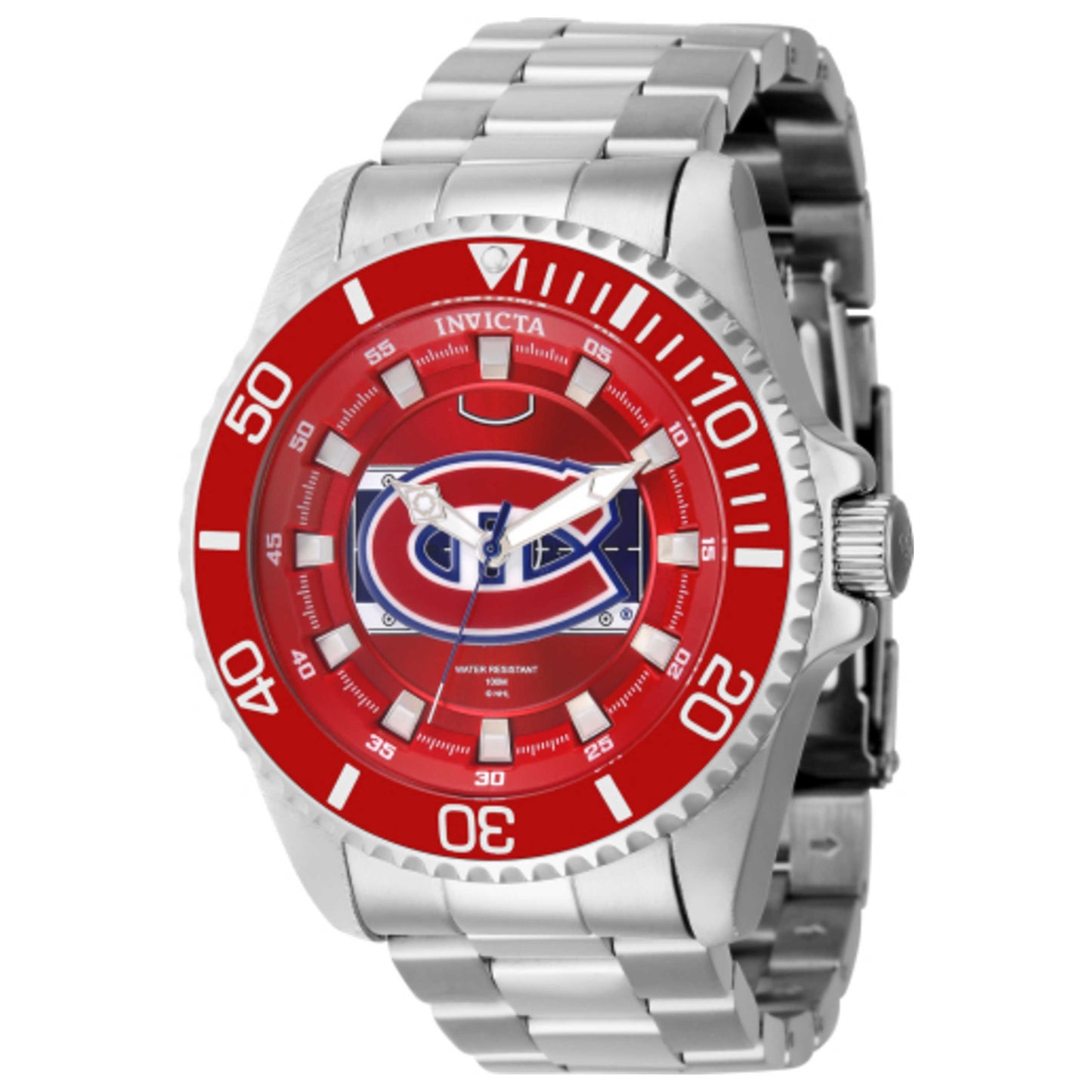 Front view of Invicta NHL Men's Quartz Watch 42261