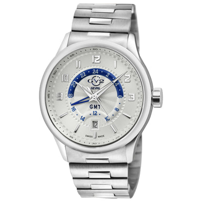 Front view of GV2 by Gevril Giromondo Men's Quartz Watch 42301B