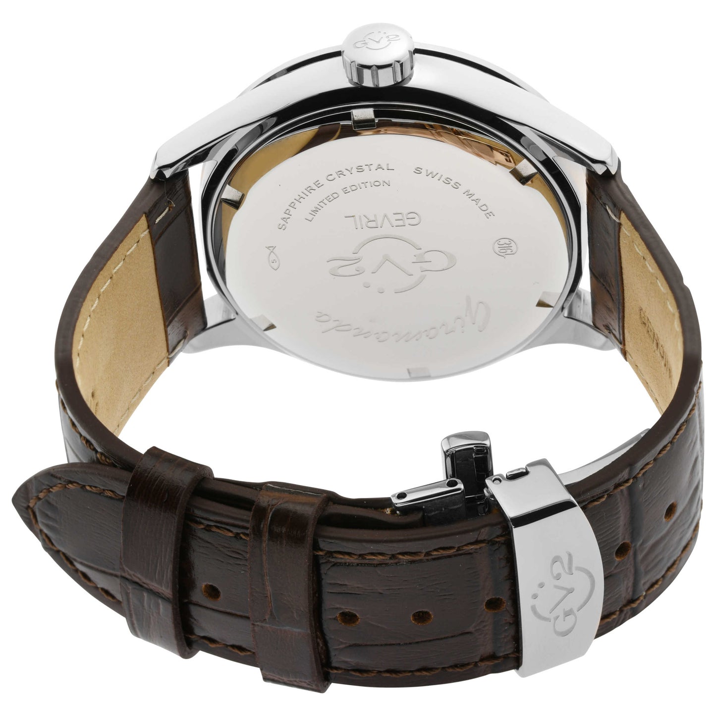 GV2 by Gevril Giromondo Men's Quartz Watch 42301 - Image #2