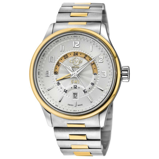 Front view of GV2 by Gevril Giromondo Men's Quartz Watch 42307B
