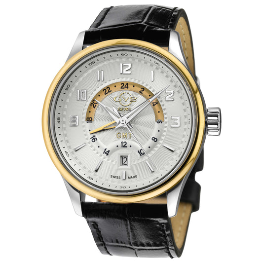 Front view of GV2 by Gevril Giromondo Men's Quartz Watch 42307