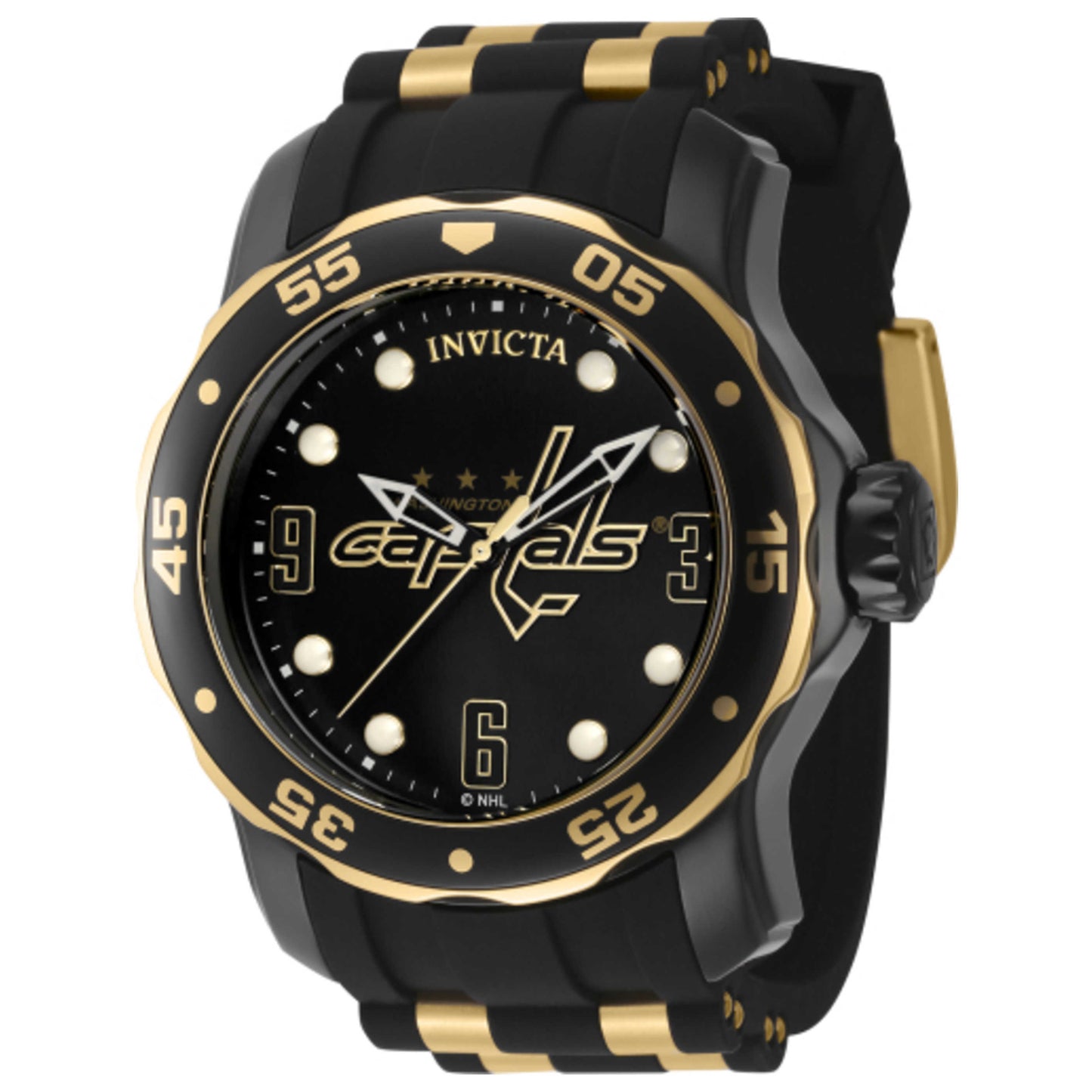 Front view of Invicta NHL Men's Quartz Watch 42311