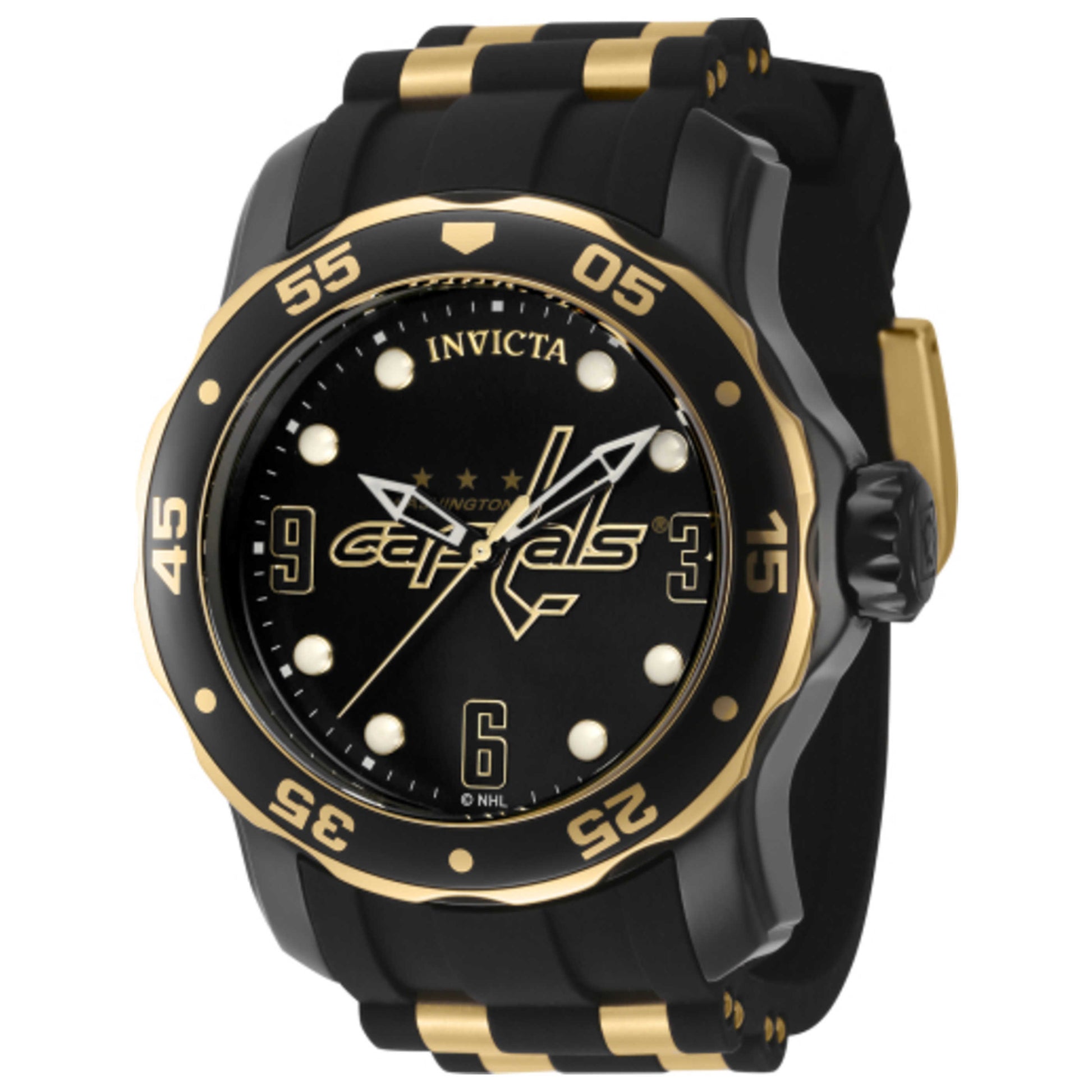 Front view of Invicta NHL Men's Quartz Watch 42311