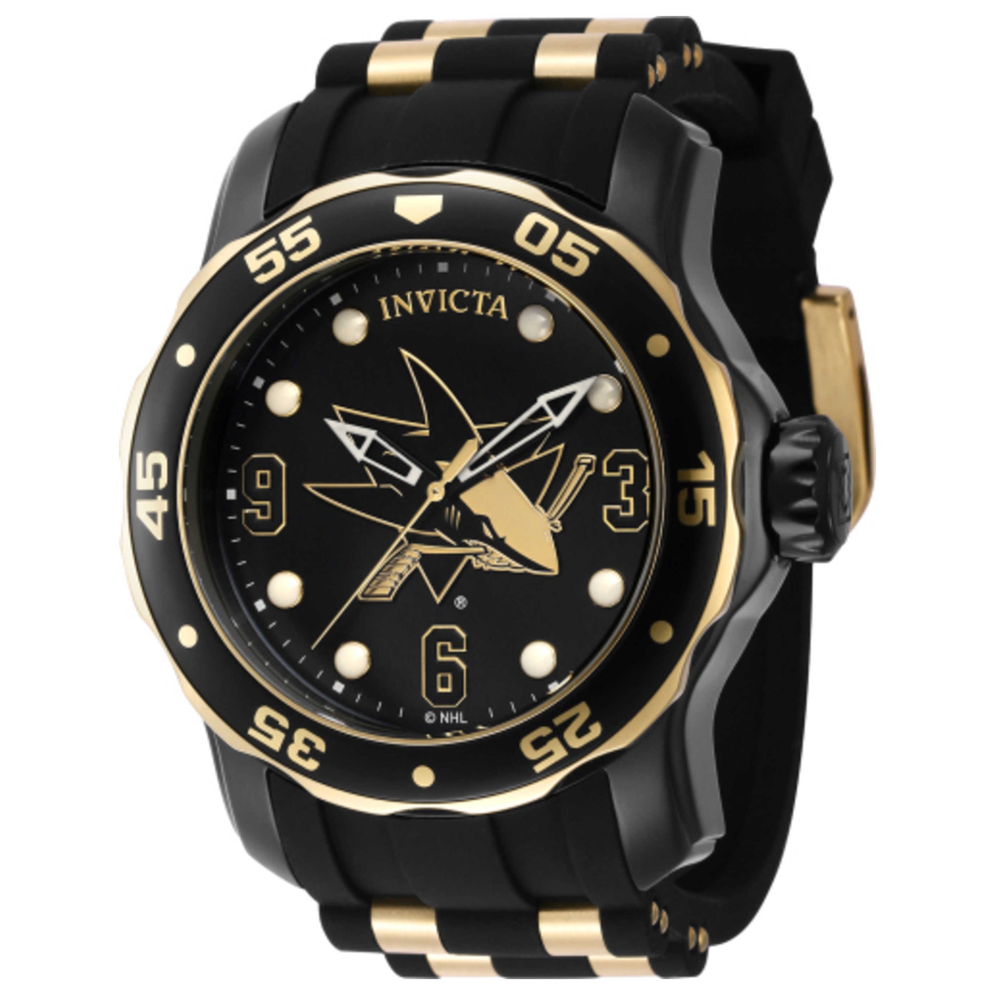 Front view of Invicta NHL Men's Quartz Watch 42318