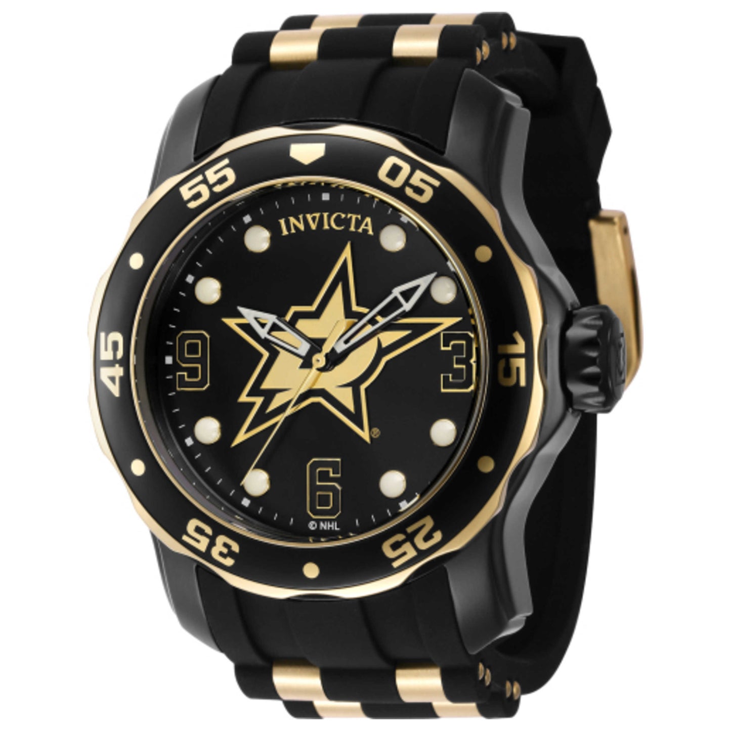 Front view of Invicta NHL Men's Quartz Watch 42325